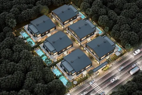 آپارتمان در  Mugla ، ترکیه 4 خوابه ، 350 متر مربع.  شماره 223472 - 2