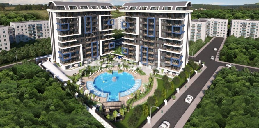 3+1 Lägenhet i Alanya, Antalya, Turkiet Nr. 36941