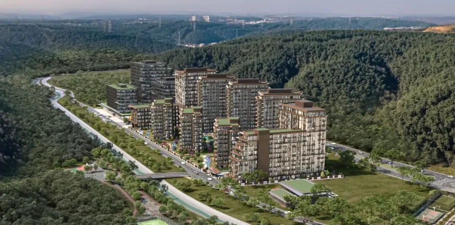 Квартира  1+1 в Аксу, Анталья, Турция №224105