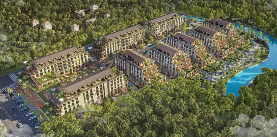 Квартира  2+1 в Аксу, Анталья, Турция №224104