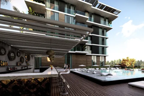 2+1 Lejlighed  i Alanya, Antalya, Tyrkiet Nr. 219592 - 6