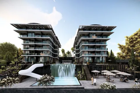 2+1 Lejlighed  i Alanya, Antalya, Tyrkiet Nr. 219592 - 2