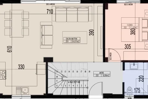 آپارتمان در  Aegean Region ، ترکیه 4 خوابه ، 120 متر مربع.  شماره 224078 - 18