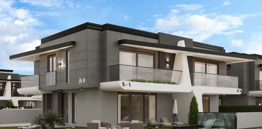 Квартира  3+1 в Мугле, Турция №224076