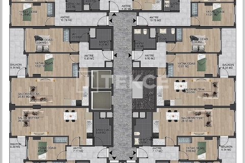 2+1 Leilighet i Antalya, Tyrkia Nr. 226980 - 14