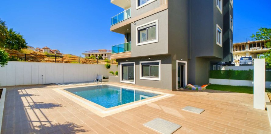 3+1 Penthouse i Alanya, Antalya, Tyrkiet Nr. 233681