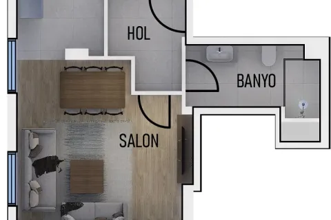 2+1 Leilighet i Mugla, Tyrkia Nr. 220247 - 19