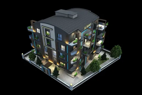 3+1 Leilighet i Mugla, Tyrkia Nr. 220249 - 10