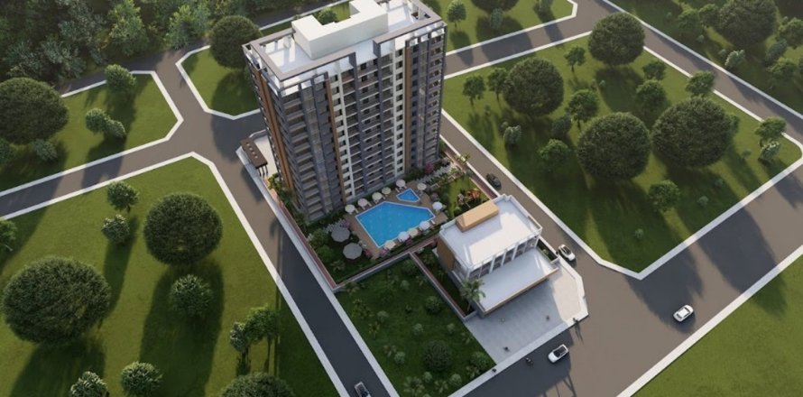 2+1 Lägenhet  i Mersin, Turkiet Nr. 224755