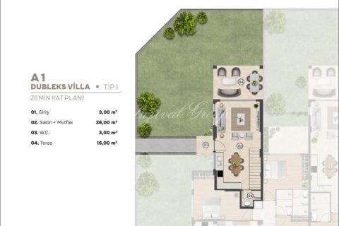 Villa  3+1  Bodrum, Muğla, Türkiye №224592 - 30