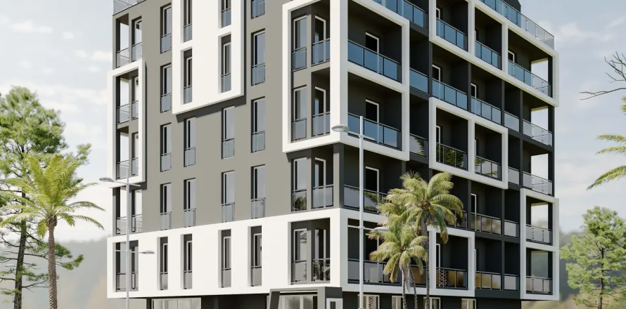 آپارتمان در  Mugla ، ترکیه 2 خوابه ، 75 متر مربع.  شماره 220107