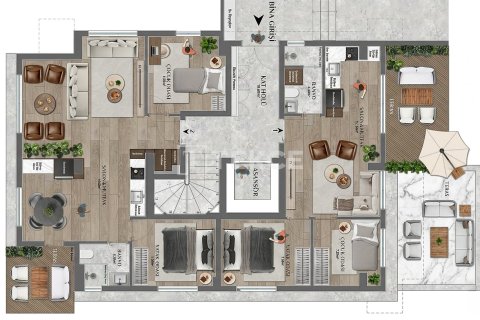 Daire  2+1  Antalya, Türkiye №222390 - 14