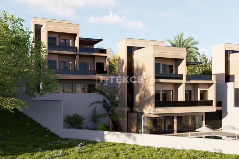4+1 Villa  i Alanya, Antalya, Tyrkiet Nr. 222171
