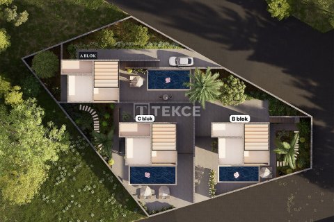 4+1 Villa  i Alanya, Antalya, Tyrkiet Nr. 222171 - 15