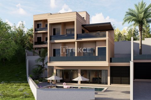 4+1 Villa  i Alanya, Antalya, Tyrkiet Nr. 222171 - 3