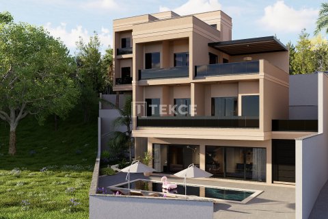 4+1 Villa  i Alanya, Antalya, Tyrkiet Nr. 222171 - 2
