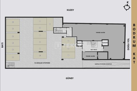 3+1 Penthouse  i Antalya, Tyrkiet Nr. 222173 - 13