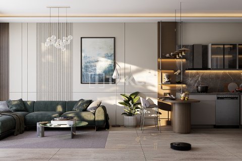 آپارتمان در  Alanya ، ترکیه 1 خوابه ، 56 متر مربع.  شماره 215133 - 23