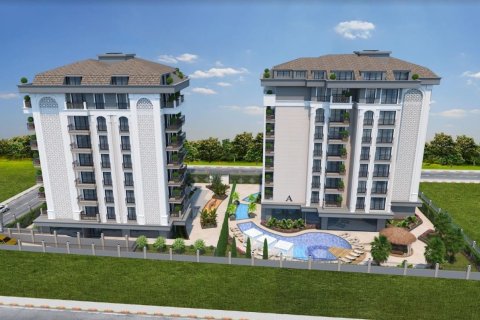 1+1 Leilighet  i Alanya, Antalya, Tyrkia Nr. 42674 - 8