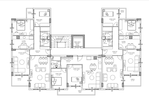 Villa for sale  in Alanya, Antalya, Turkey, 3 bedrooms, 157m2, No. 46634 – photo 19