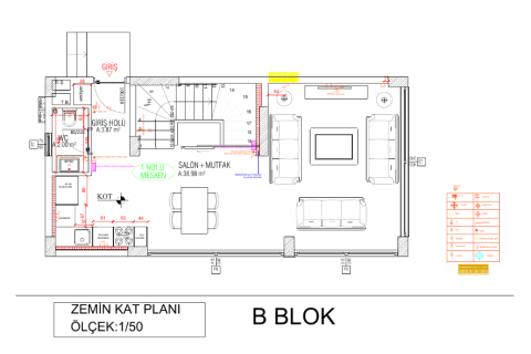 Villa for sale  in Alanya, Antalya, Turkey, 3 bedrooms, 157m2, No. 46634 – photo 24