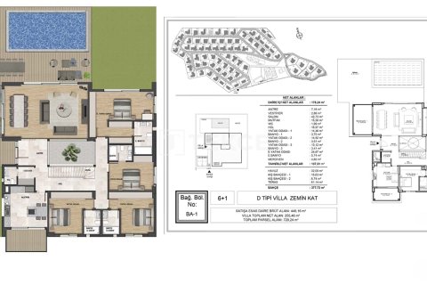 5+1 Villa  i Urla, Izmir, Turkiet Nr. 221601 - 29