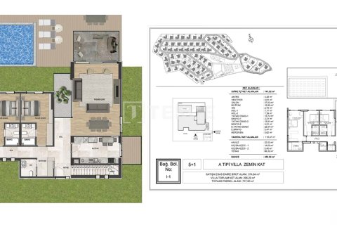 6+1 Villa  i Urla, Izmir, Turkiet Nr. 221602 - 23