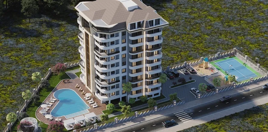 Daire  2+1  Alanya, Antalya, Türkiye №223606