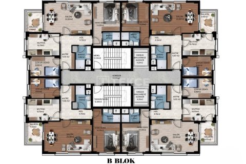 1+1 Leilighet i Antalya, Tyrkia Nr. 225349 - 17