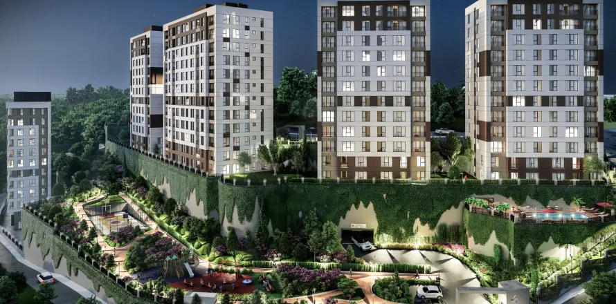 3+1 Leilighet  i Istanbul, Tyrkia Nr. 222058