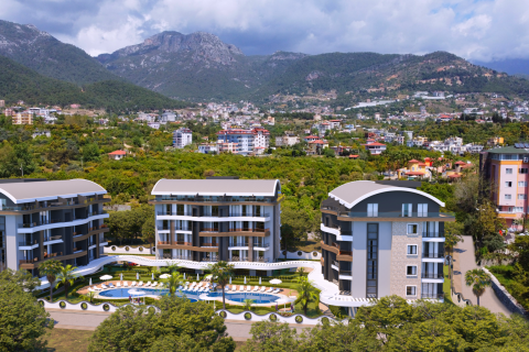 1+1 Leilighet  i Oba, Antalya, Tyrkia Nr. 218584