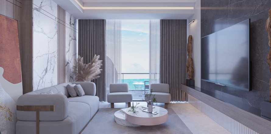 1+1 Apartment in Grand Sapphire Blu, Long Beach, Iskele, Northern Cyprus No. 213650