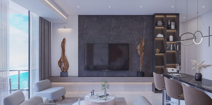 1+1 Wohnung in Grand Sapphire Blu, Long Beach, Iskele, Nr. 213652