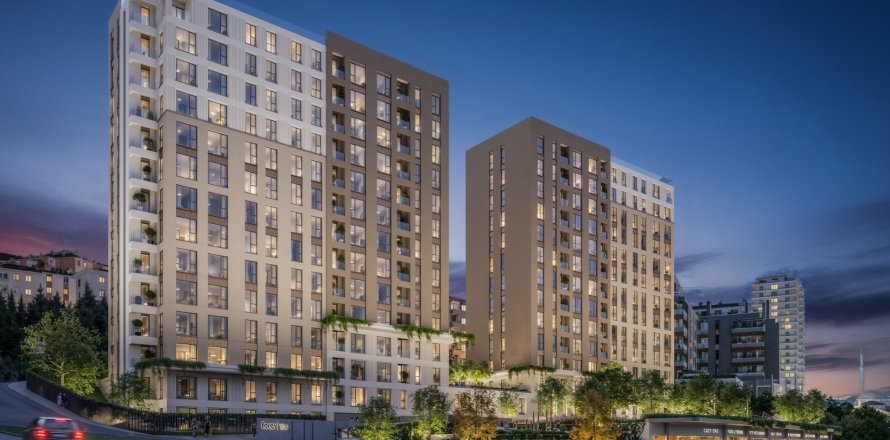 Квартира  3+1 в Стамбуле, Турция №221449