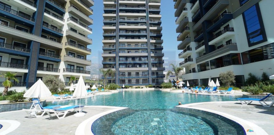 1+1 Lejlighed  i Mahmutlar, Antalya, Tyrkiet Nr. 219936