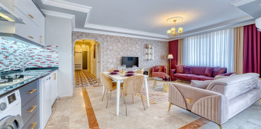 3+1 Lejlighed  i Mahmutlar, Antalya, Tyrkiet Nr. 218729