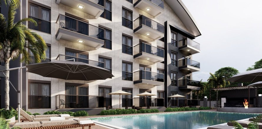 1+1 Leilighet  i Antalya, Tyrkia Nr. 215557