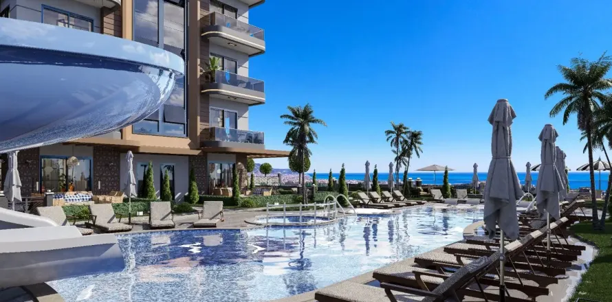 1+1 Lägenhet  i Kestel, Antalya, Turkiet Nr. 219477