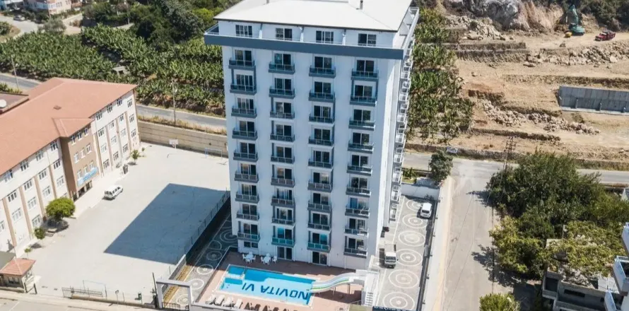 آپارتمان در  Mahmutlar ، ترکیه 1 خوابه ، 55 متر مربع.  شماره 219476