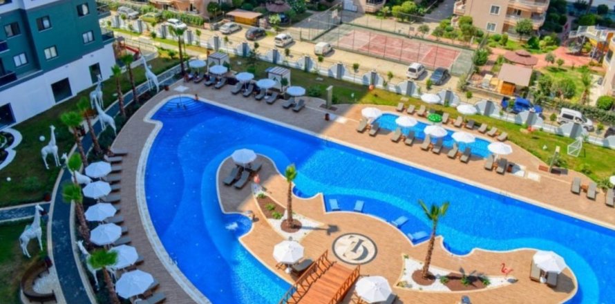 Daire 1+1 Alanya, Antalya, Türkiye №216593