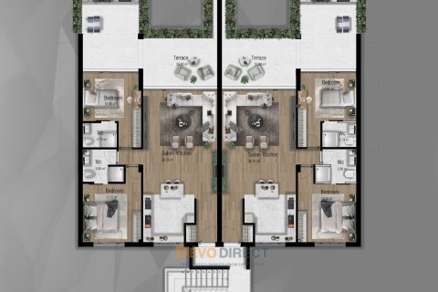 2+1 Wohnung in Tatlisu, Famagusta, Nr. 225557 - 11