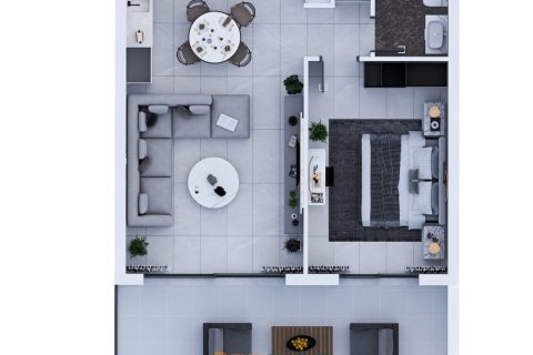 Apartment for sale in Iskele, Northern Cyprus, 1 bedroom, 75m2, No. 226907 – photo 19