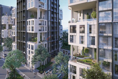 آپارتمان در Beyoglu،  Istanbul ، ترکیه 1 خوابه ، 90 متر مربع.  شماره 215568 - 9