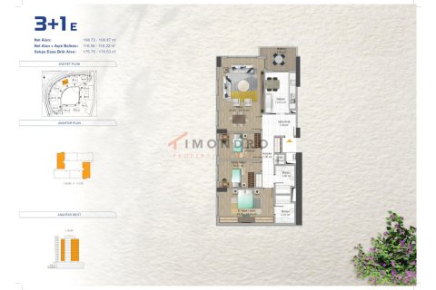 آپارتمان در Bagcilar،  Istanbul ، ترکیه 1 خوابه ، 74 متر مربع.  شماره 215564 - 10