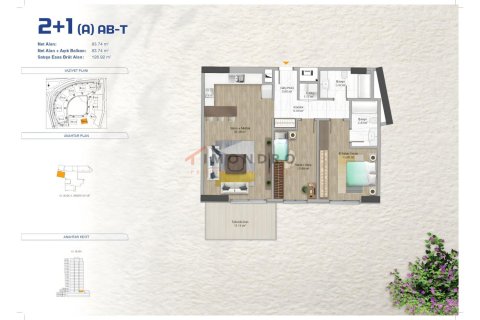 Apartment for sale  in Bagcilar, Istanbul, Turkey, 2 bedrooms, 98m2, No. 215565 – photo 28