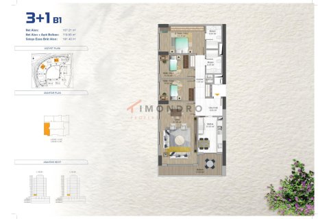 Apartment for sale  in Bagcilar, Istanbul, Turkey, 2 bedrooms, 98m2, No. 215565 – photo 30