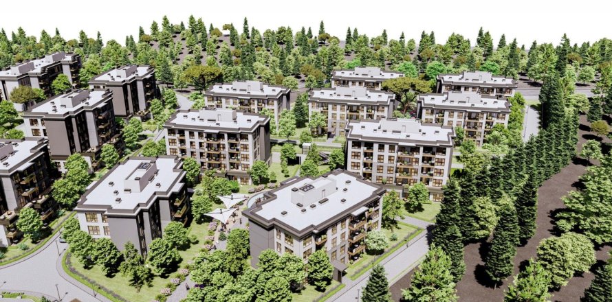 Квартира  2-х ком. в Стамбуле, Турция №225020