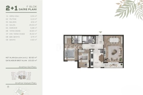 Daire 2+1 İstanbul, Türkiye №227375 - 23