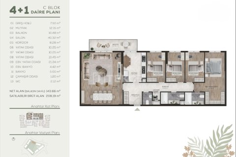 Daire 4+1 İstanbul, Türkiye №227377 - 25