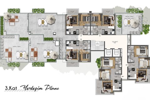 Daire  1+1  Aksu, Antalya, Türkiye №217064 - 15